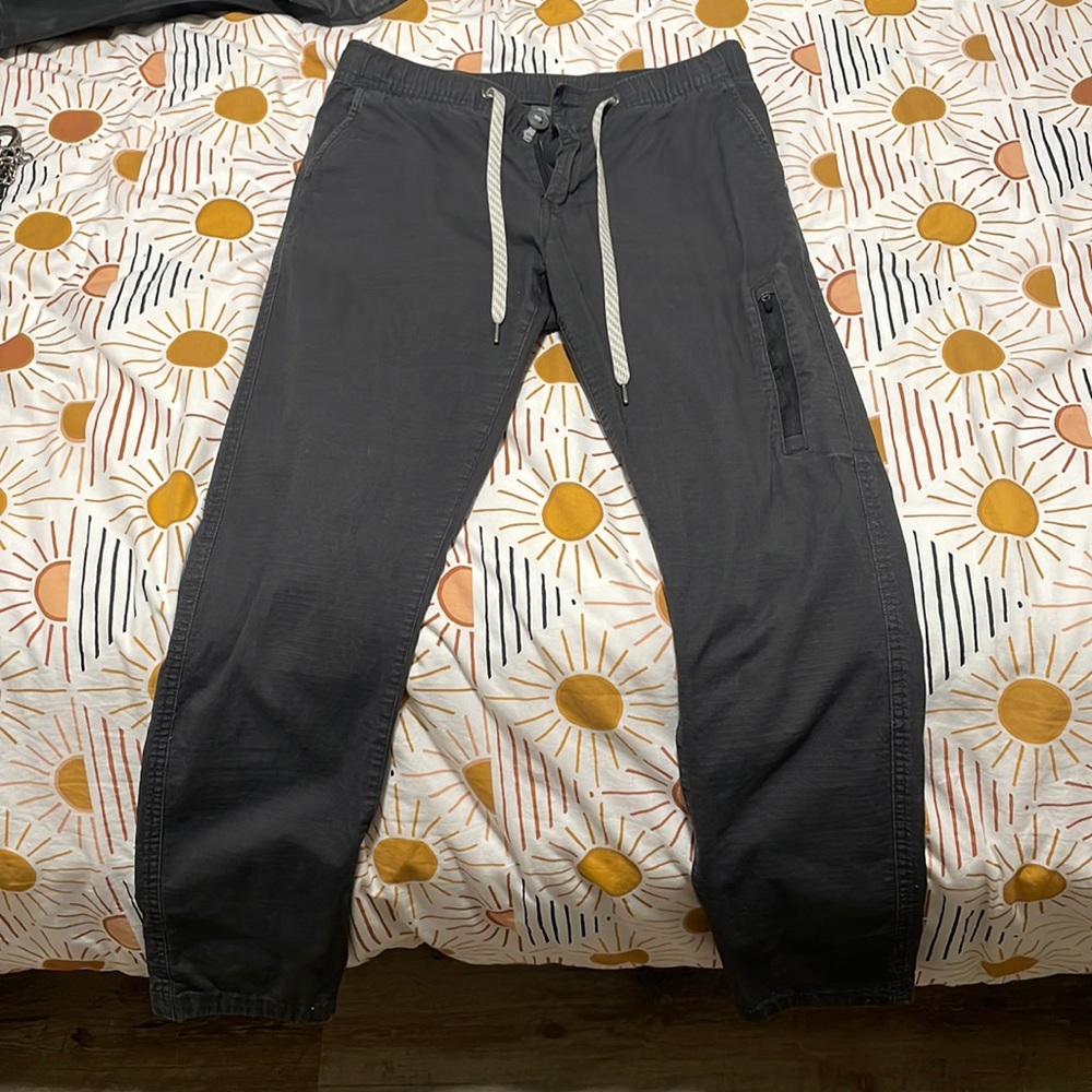 XS REI VUORI CHARCOAL RIPSTOP PANTS